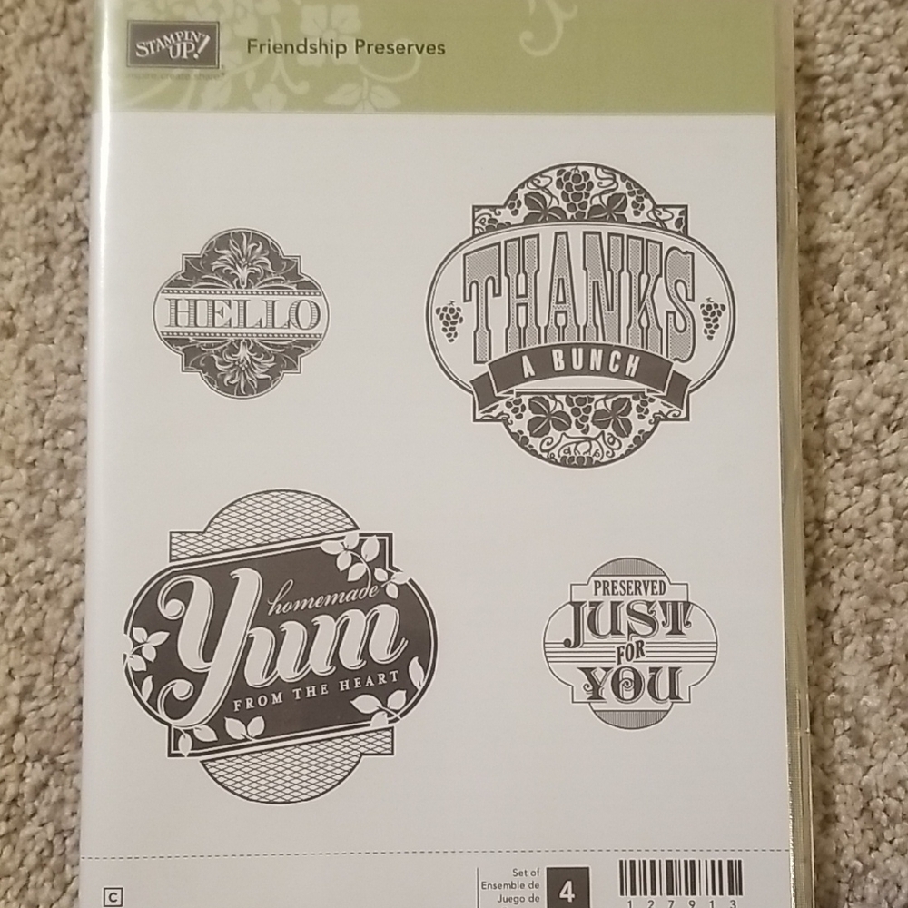 Stampin' Up! Friendship Preserves Stamp Set